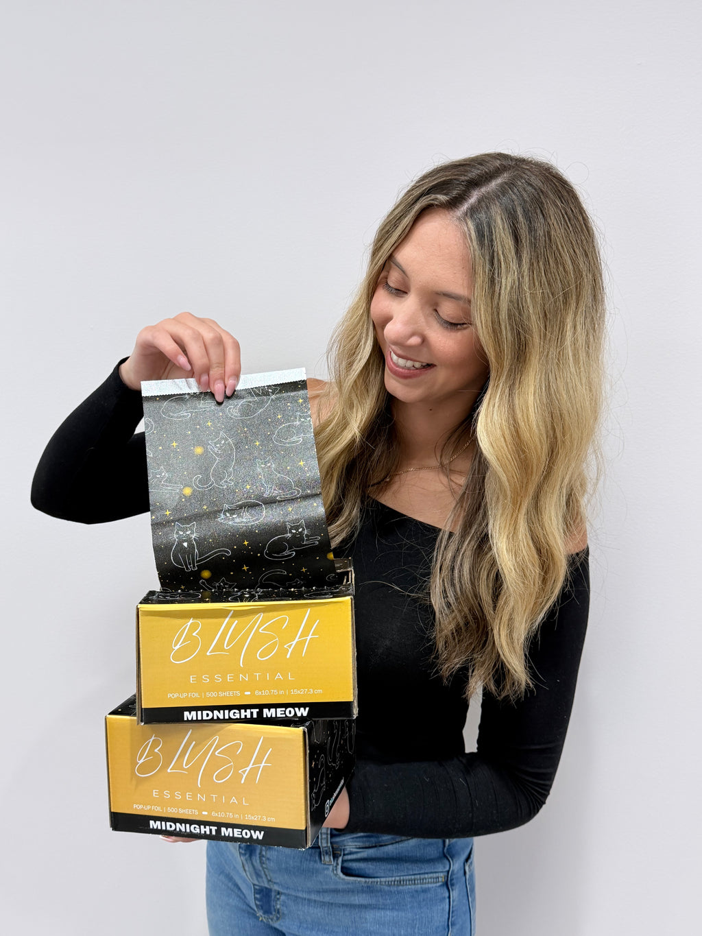 Midnight Meow Pop-Up Foils 6x10.75 in, 500 sheets