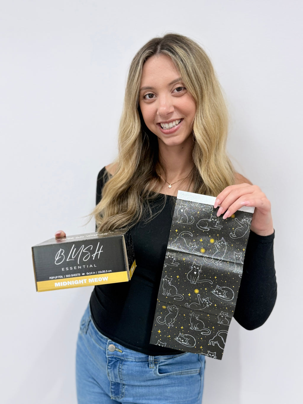 Midnight Meow Pop-Up Foils 6x14 in, 300 sheets