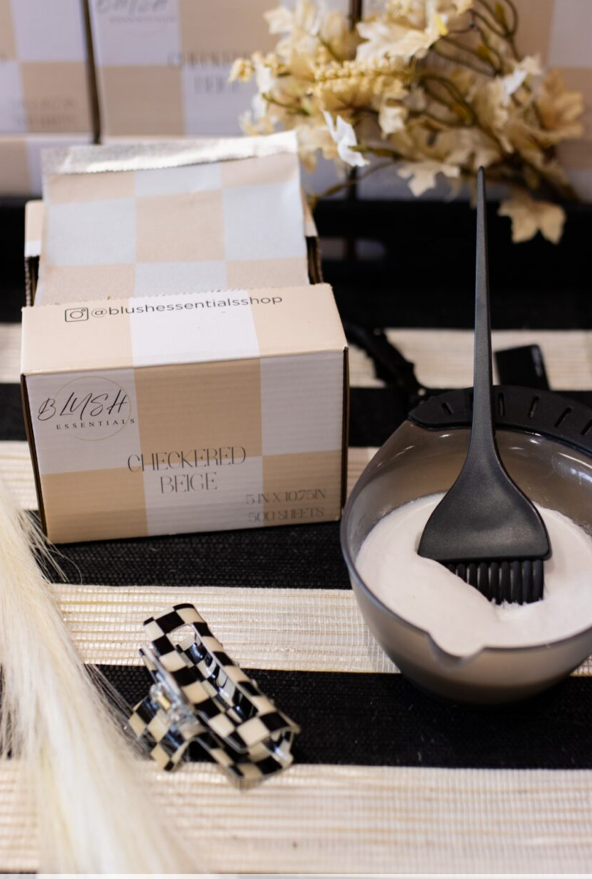 Checkered Beige Pop Up Foils image 2