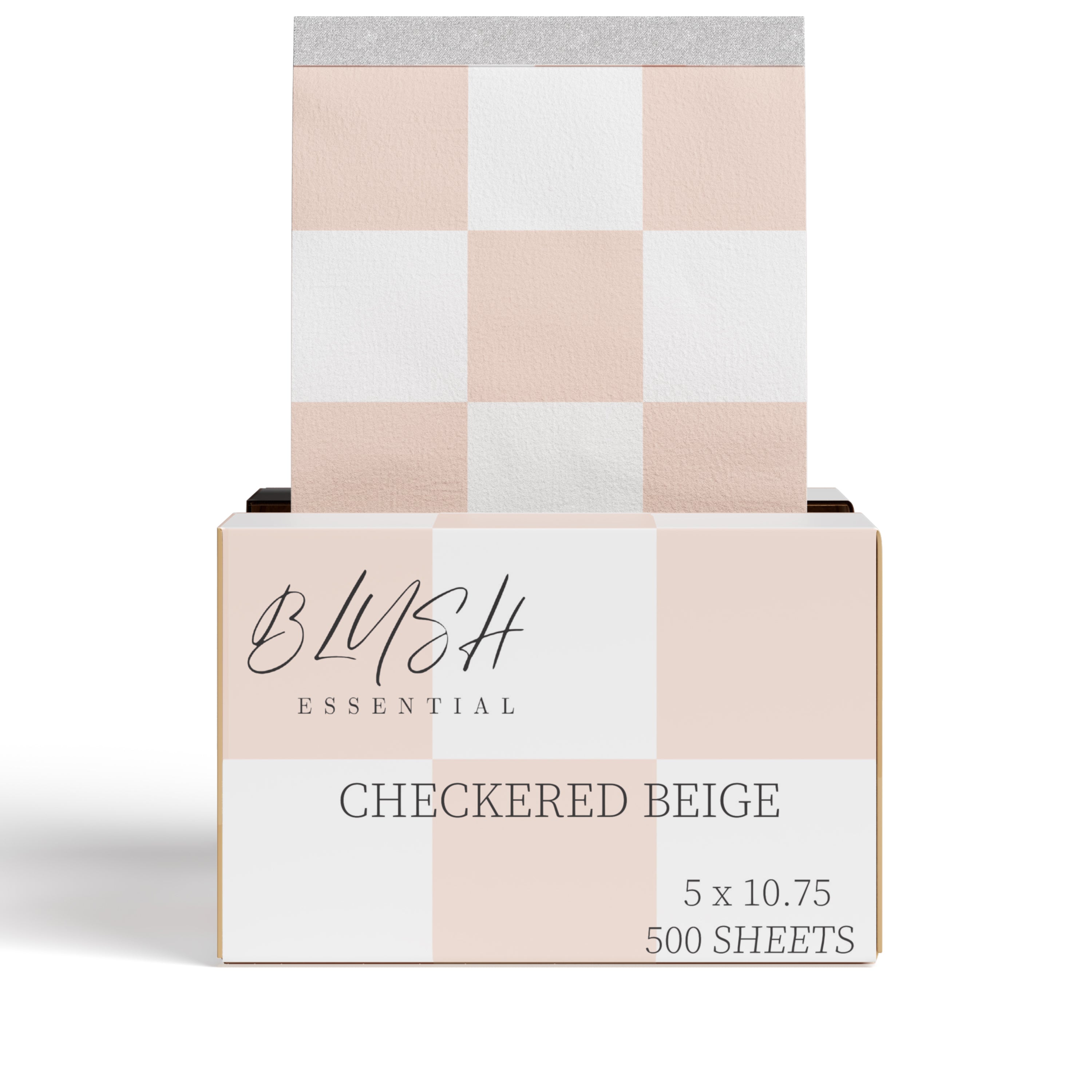 Checkered Beige Pop Up Foils image 0