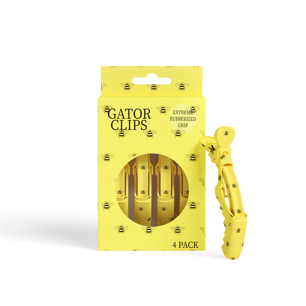 Gator Clips Bee Hive 4pk