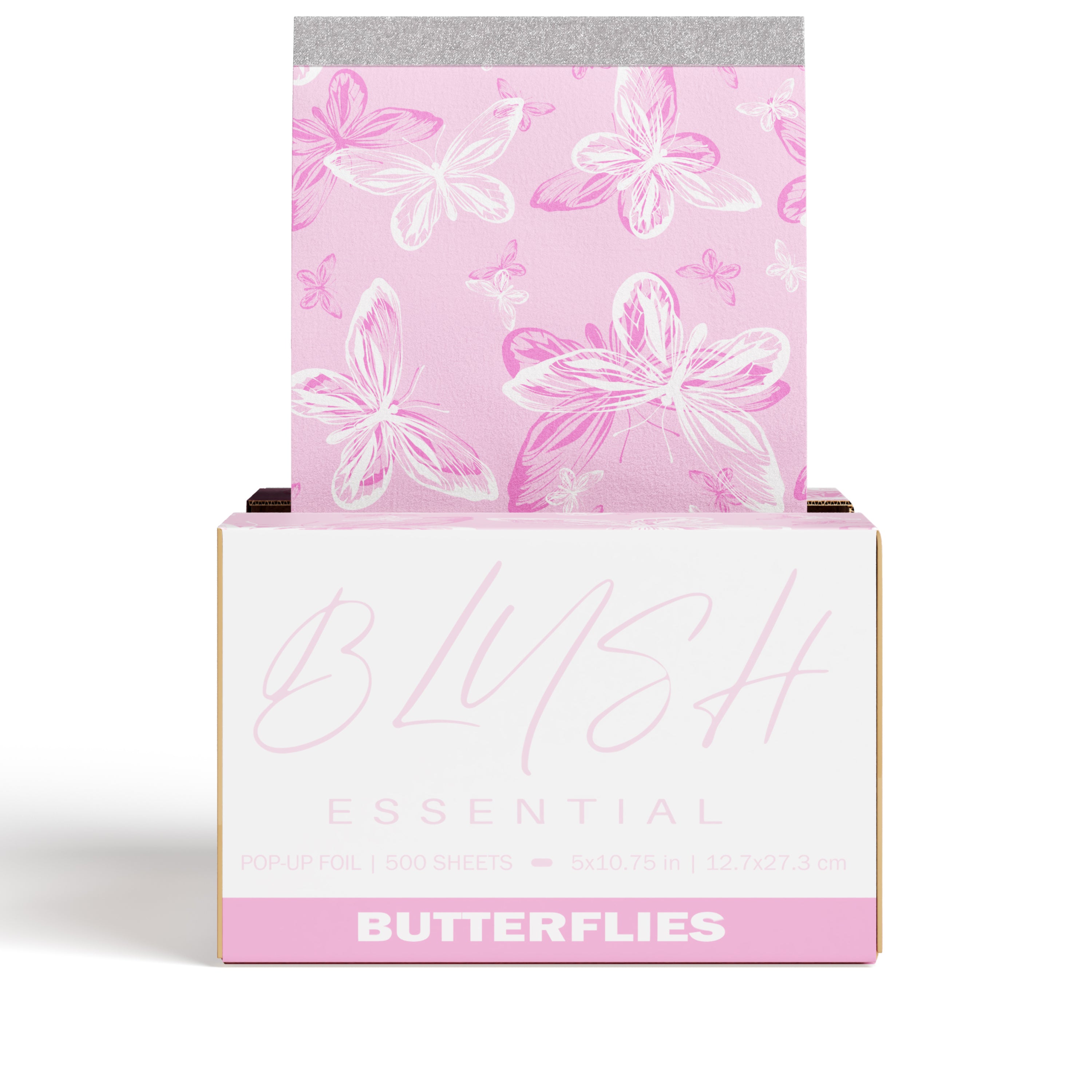 Butterflies Pop Up Foils 5x10.75 in, 500 sheets