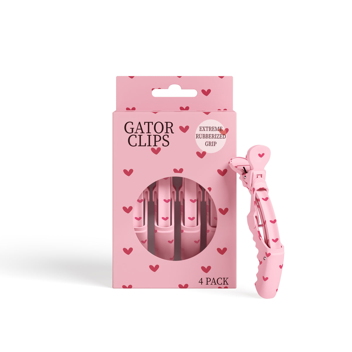 Gator Clips Sweetheart 4pk