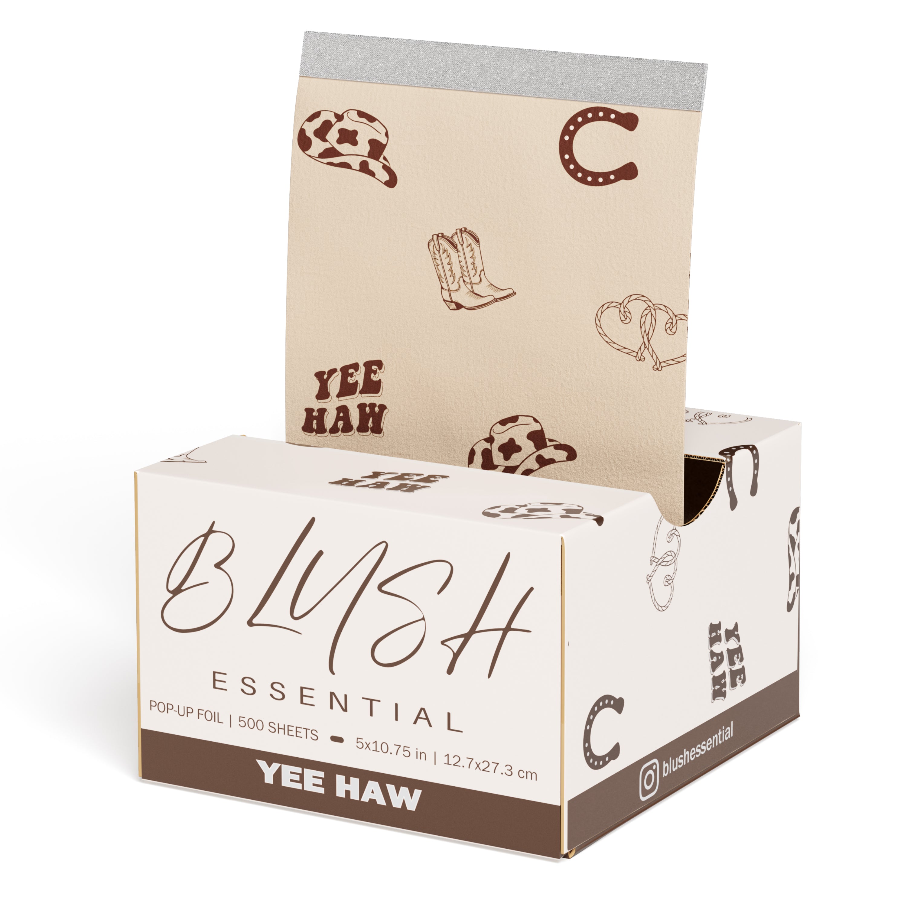 Yee Haw Pop-Up Foils 5x10.75 in, 500 sheets