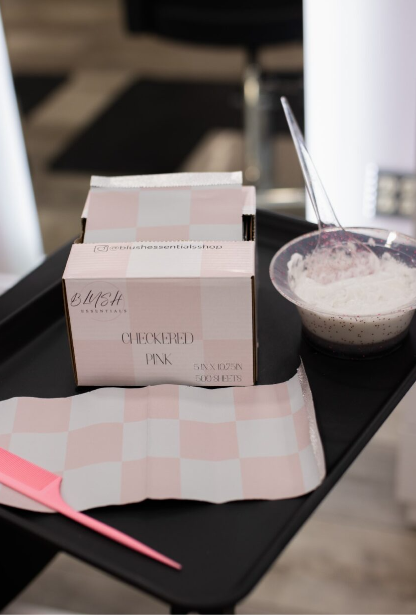 Checkered Pink Pop Up Foils image 1