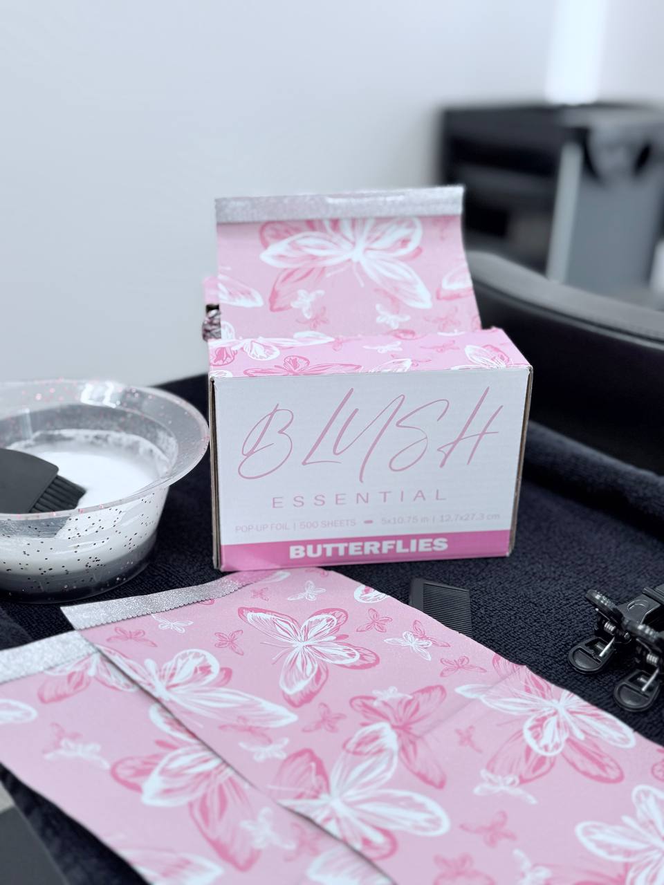 Butterflies Pop Up Foils 5x10.75 in, 500 sheets