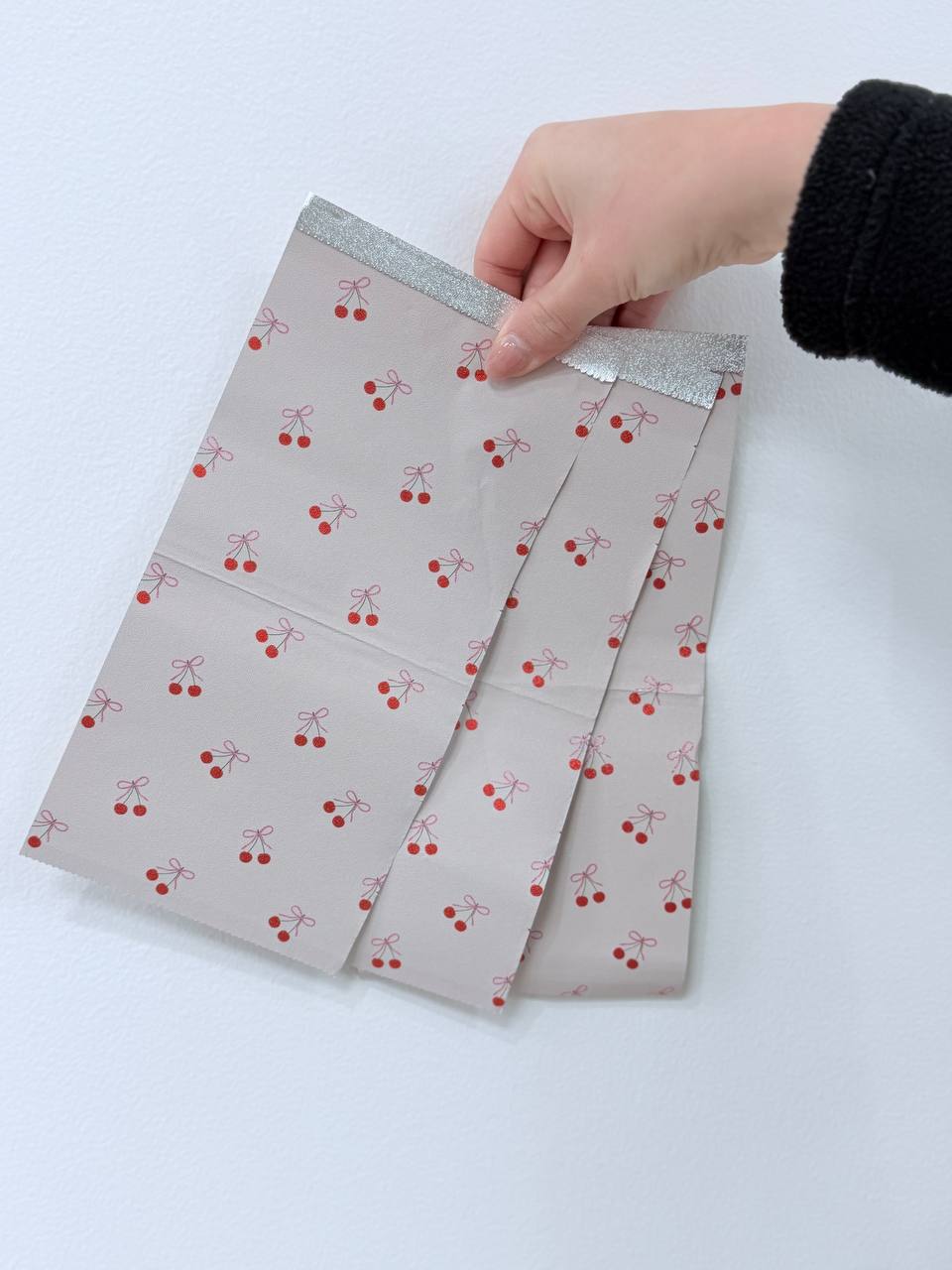 Bow & Cherry Pop Up Foils 5x10.75 in, 500 sheets