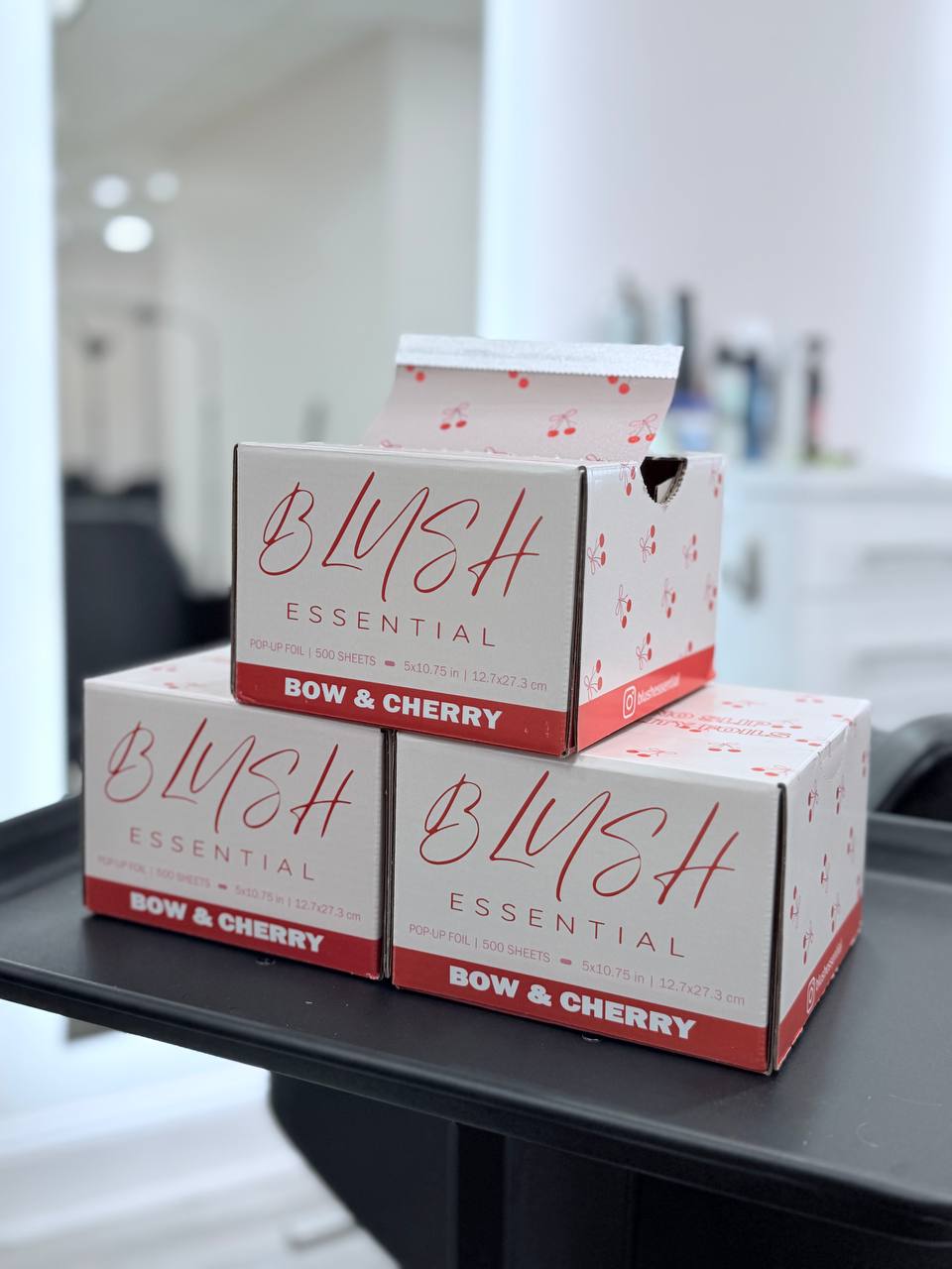 Bow & Cherry Pop Up Foils 5x10.75 in, 500 sheets
