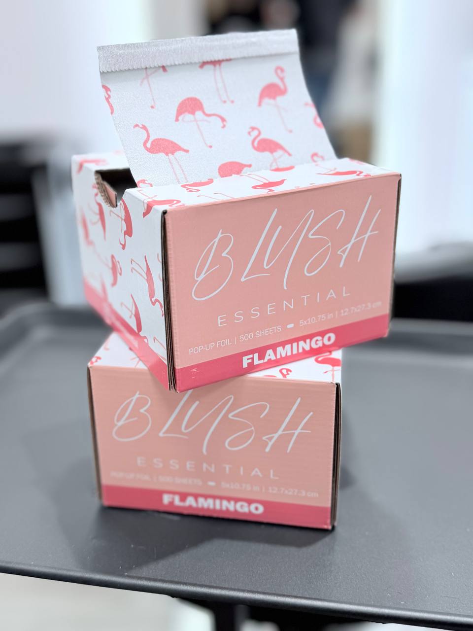Flamingo Pop Up Foils 5x10.75 in, 500 sheets