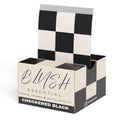 Checkered Black Pop Up Foils 5x10.75 in, 500 sheets