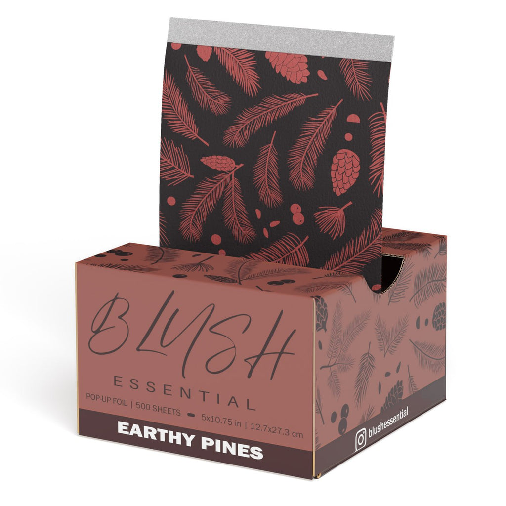 Earthy Pines Pop-Up Foils 5x10.75 in, 500 sheets