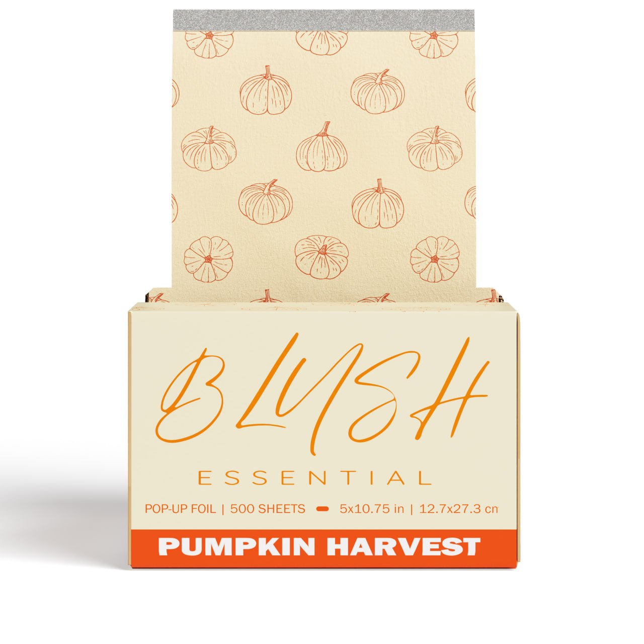 Pumpkin Harvest Pop-Up Foils 5x10.75 in, 500 sheets