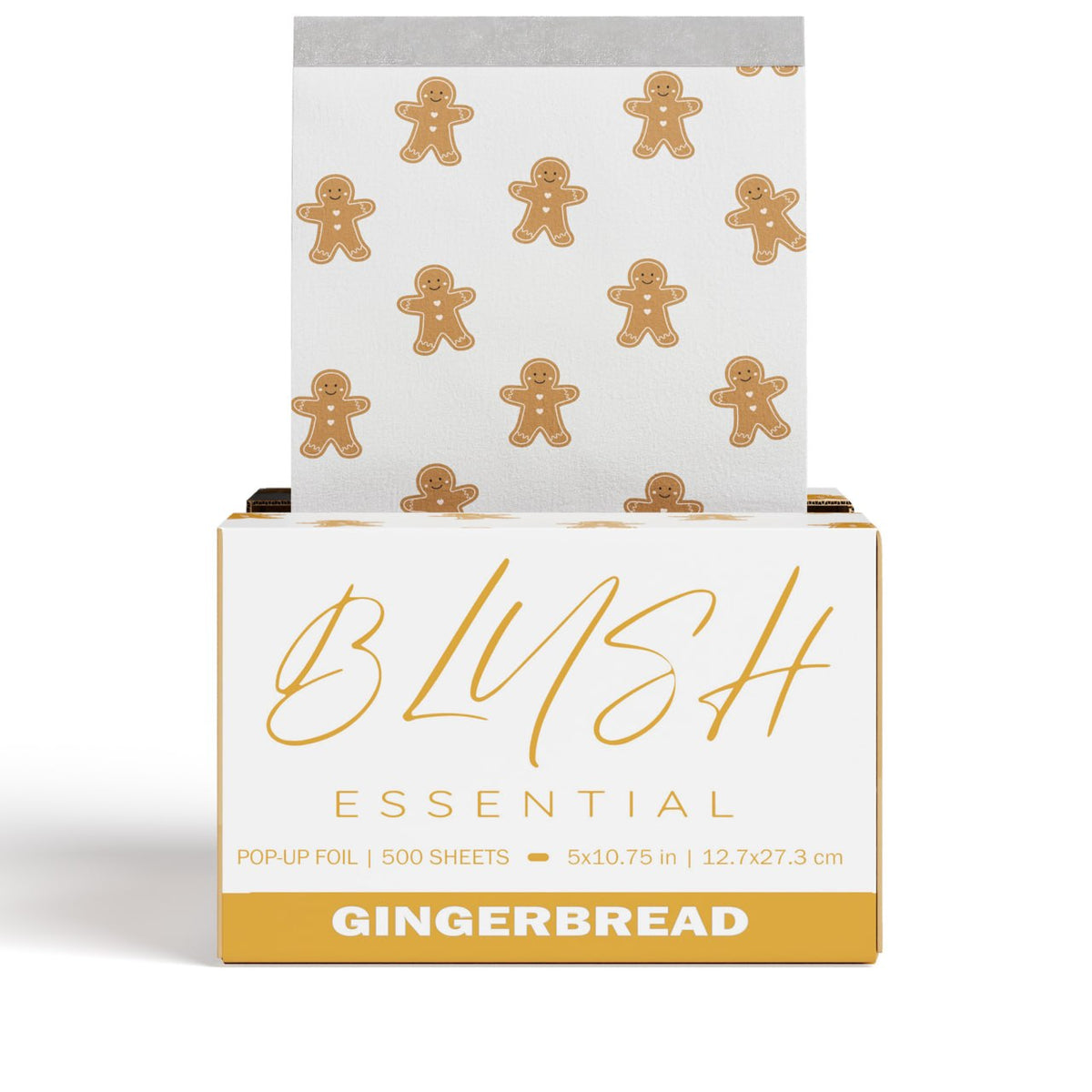 Gingerbread Pop Up Foils 5x10.75in, 500 sheets