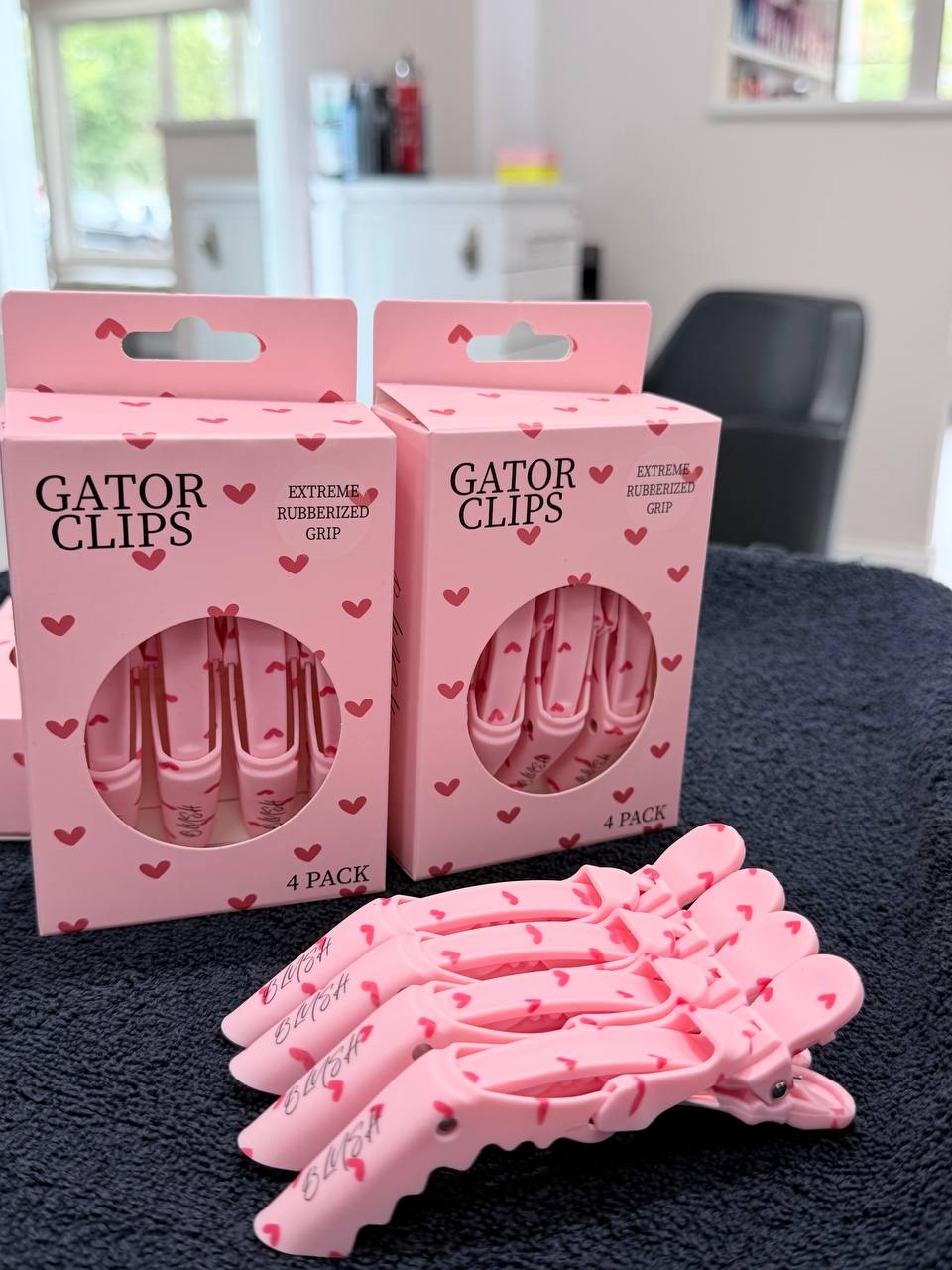 Gator Clips Sweetheart 4pk