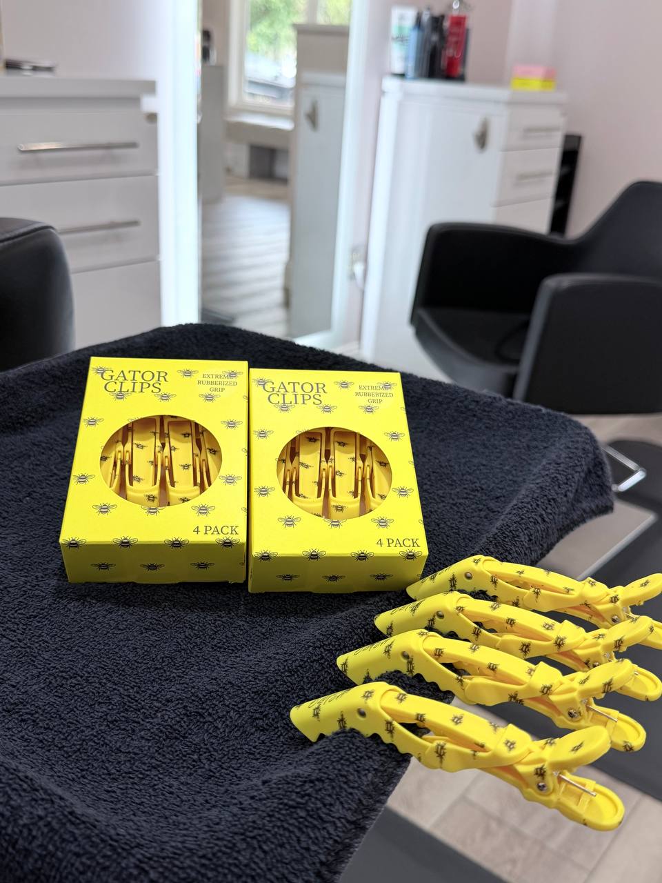 Gator Clips Bee Hive 4pk